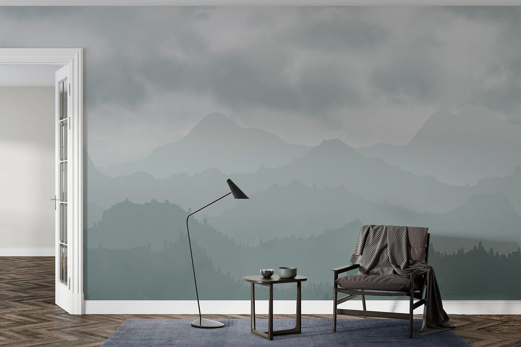 Montanhas sob nuvens — interior 4