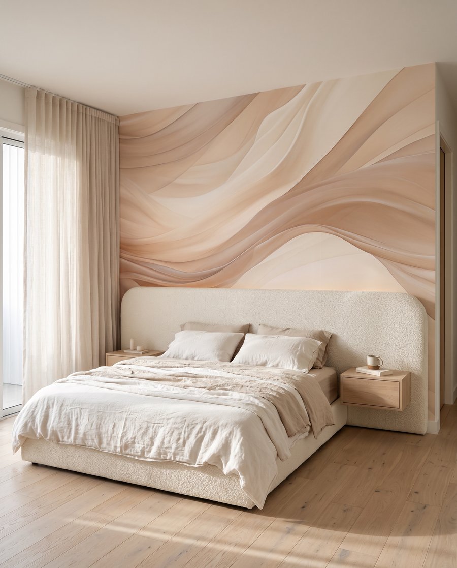 Pregas suaves em creme — interior 2
