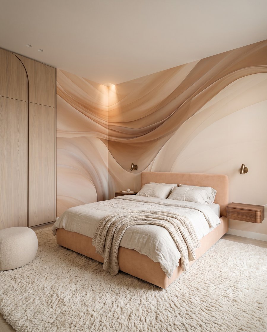 Pregas suaves em creme — interior 3
