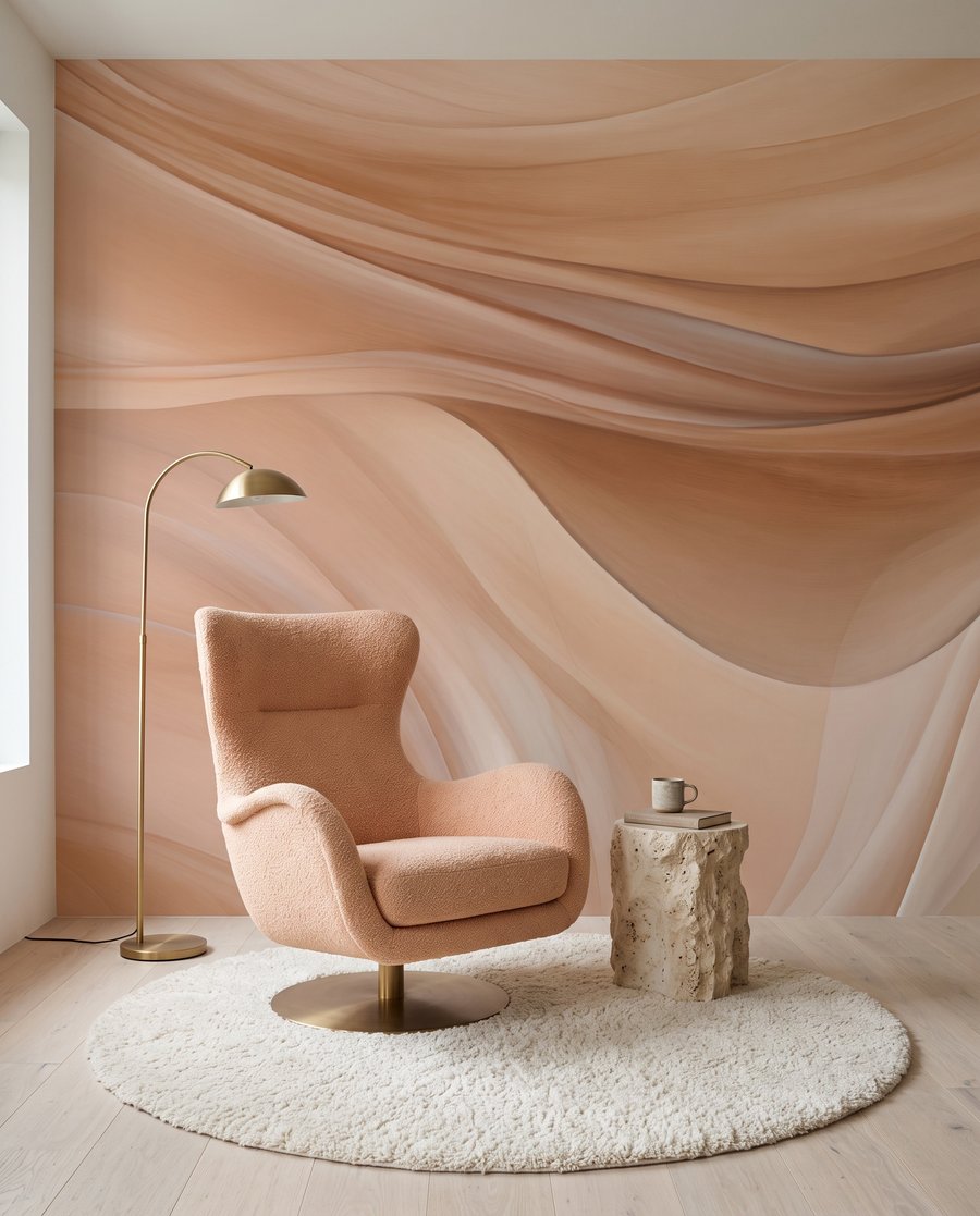 Pregas suaves em creme — interior 4