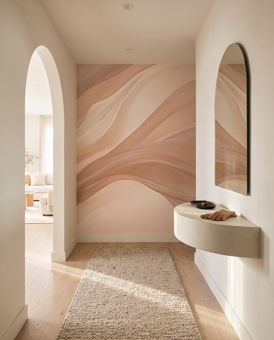 Pregas suaves em creme — interior 6