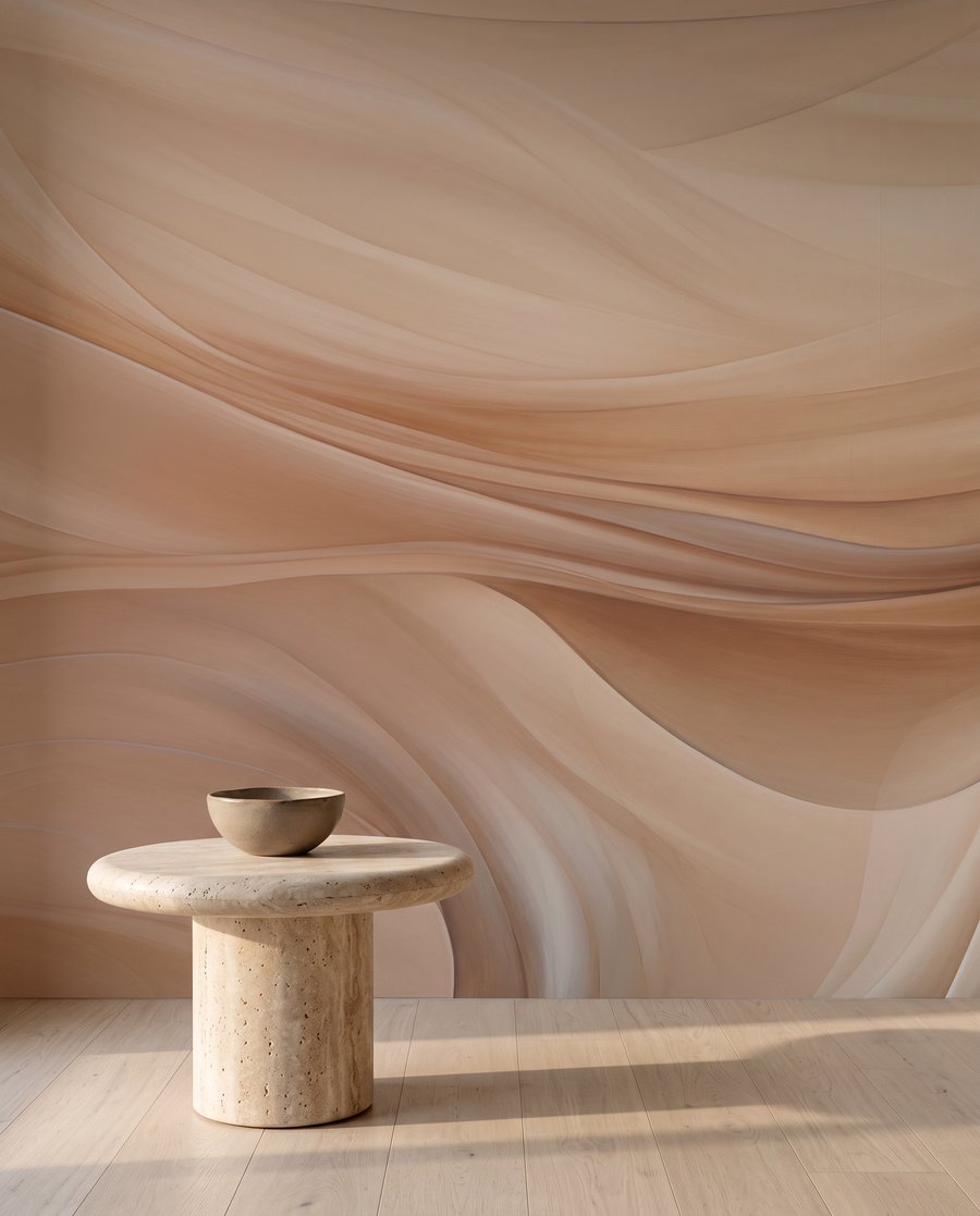 Pregas suaves em creme — detalhe