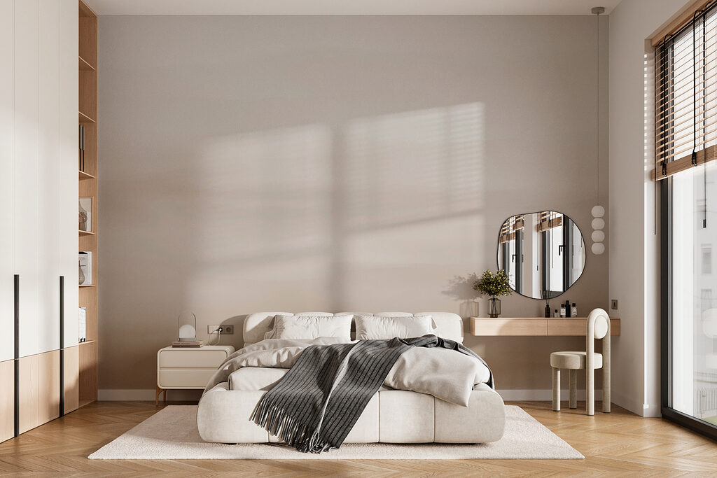 Faixas suaves no horizonte — interior 1