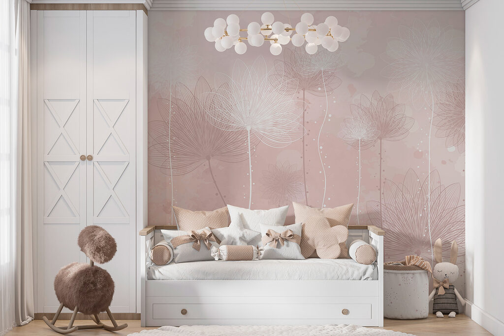 Hastes finas de flores — interior 3