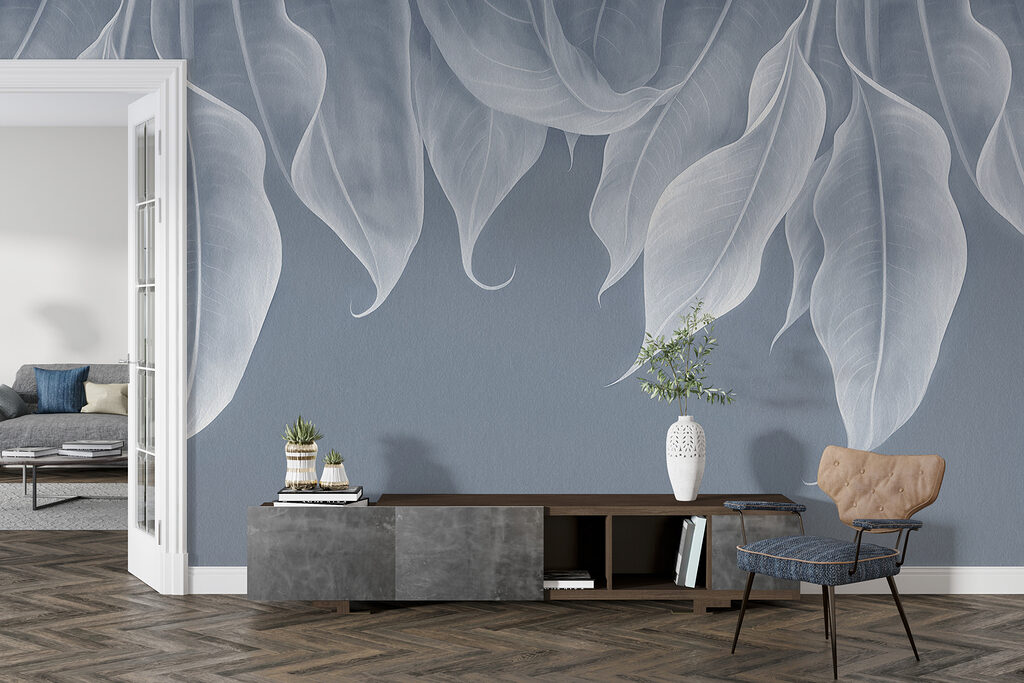 Folhas claras a pender — interior 4