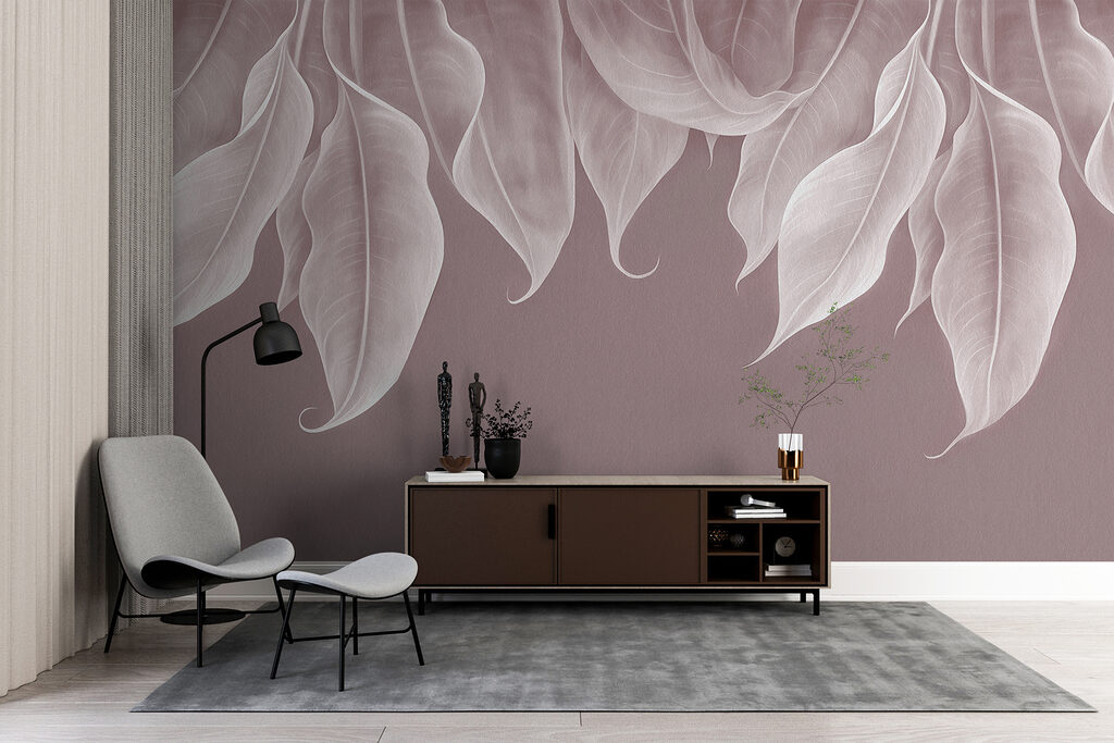 Folhas claras a pender — interior 4