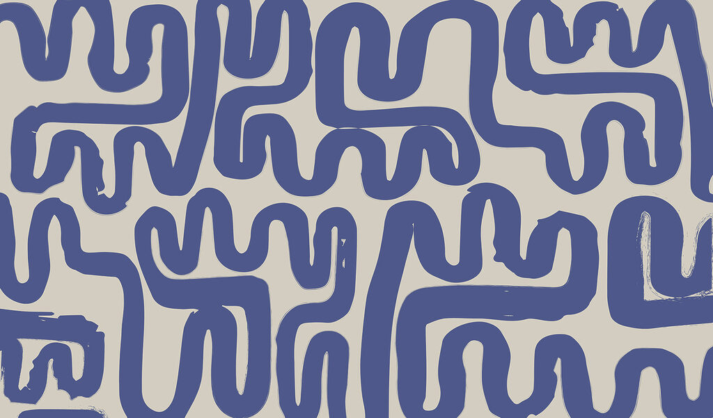 Curvas de labirinto — design completo