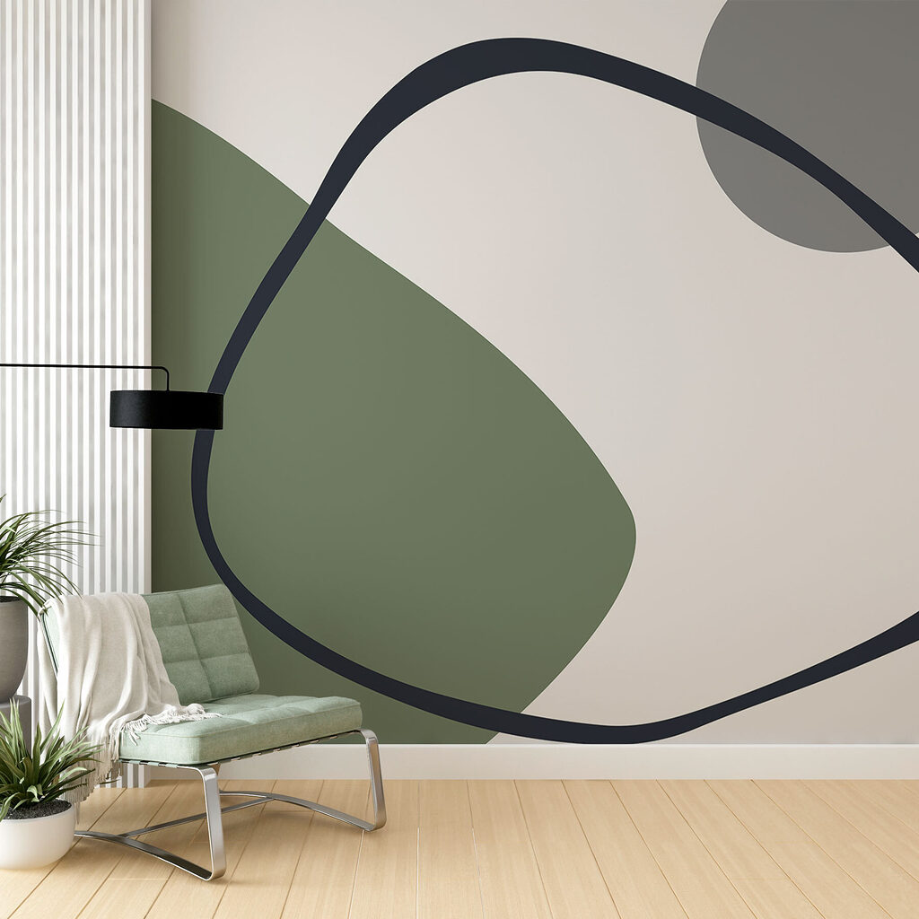 Laço escuro sobre cor — interior 2
