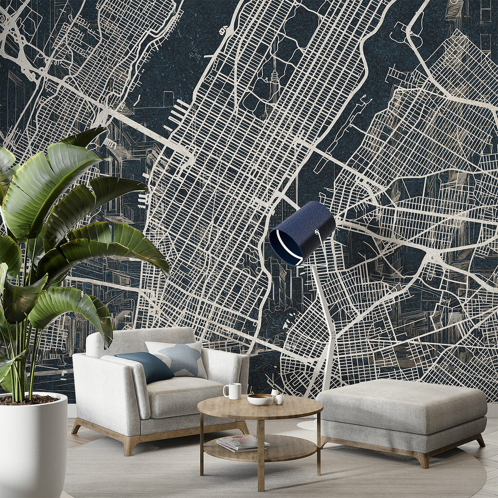 Manhattan em linhas finas — interior 1