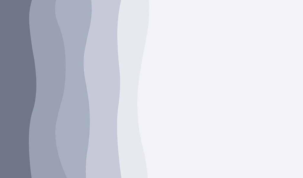 Faixas onduladas sobre branco — design completo