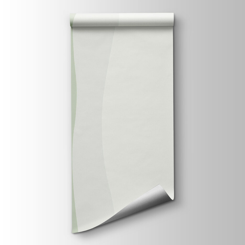 Faixas onduladas sobre branco — vista do produto