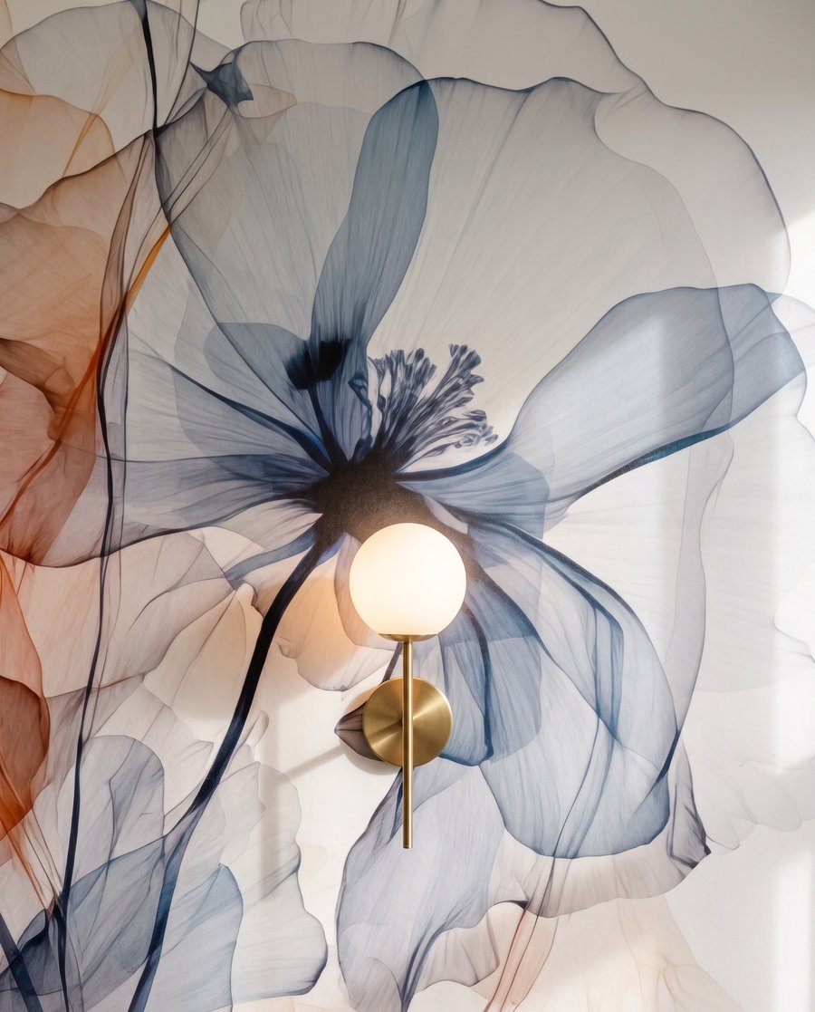 Flores de luz — detalhe