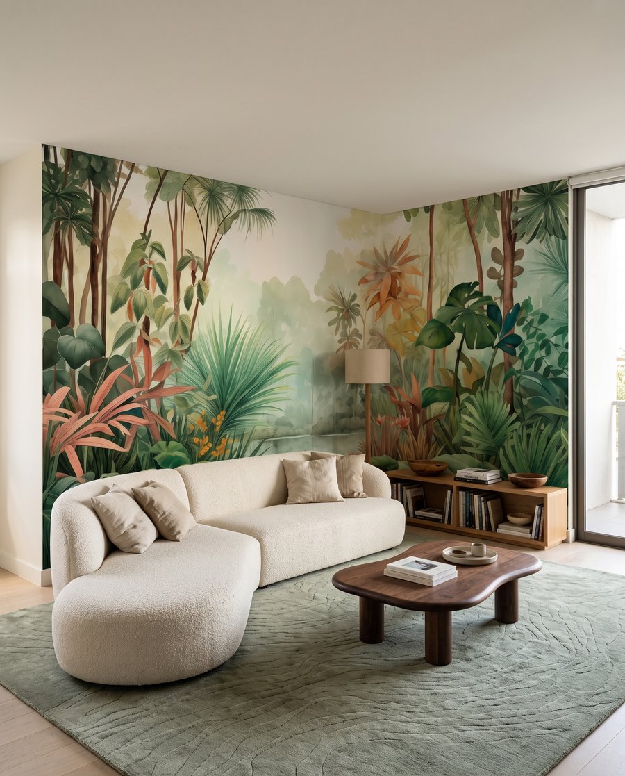 Luz no bosque — interior 4