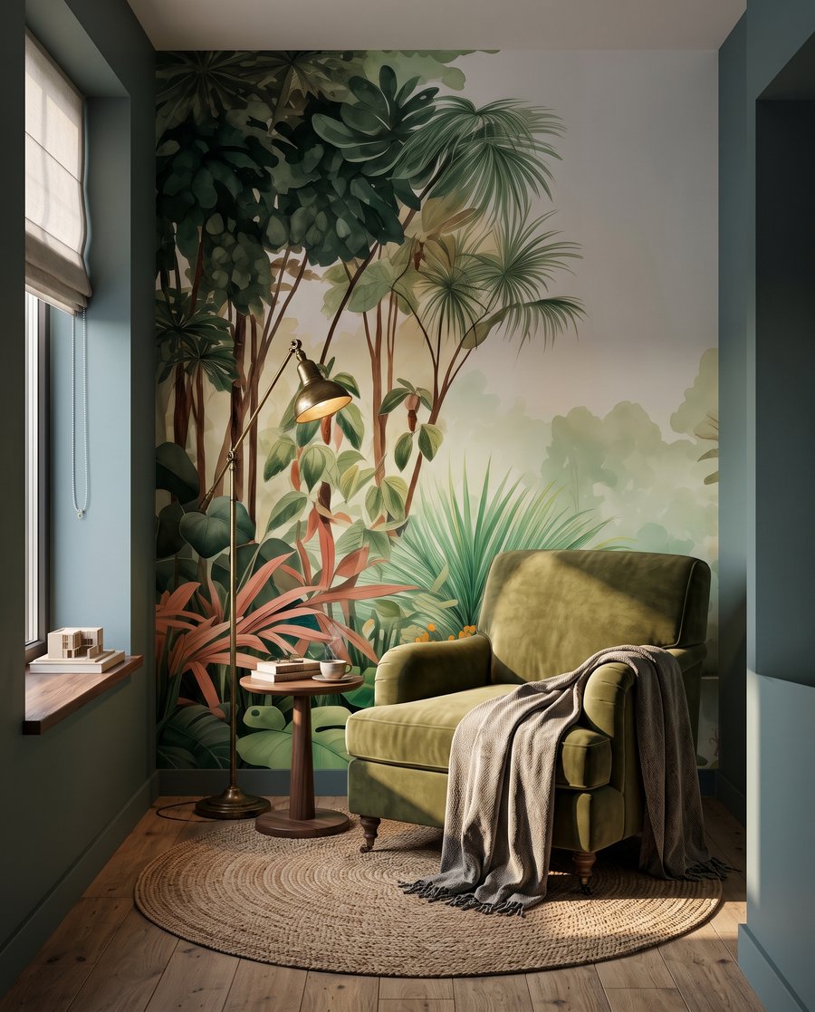Luz no bosque — interior 5