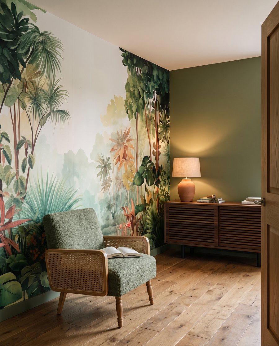 Luz no bosque — interior 6