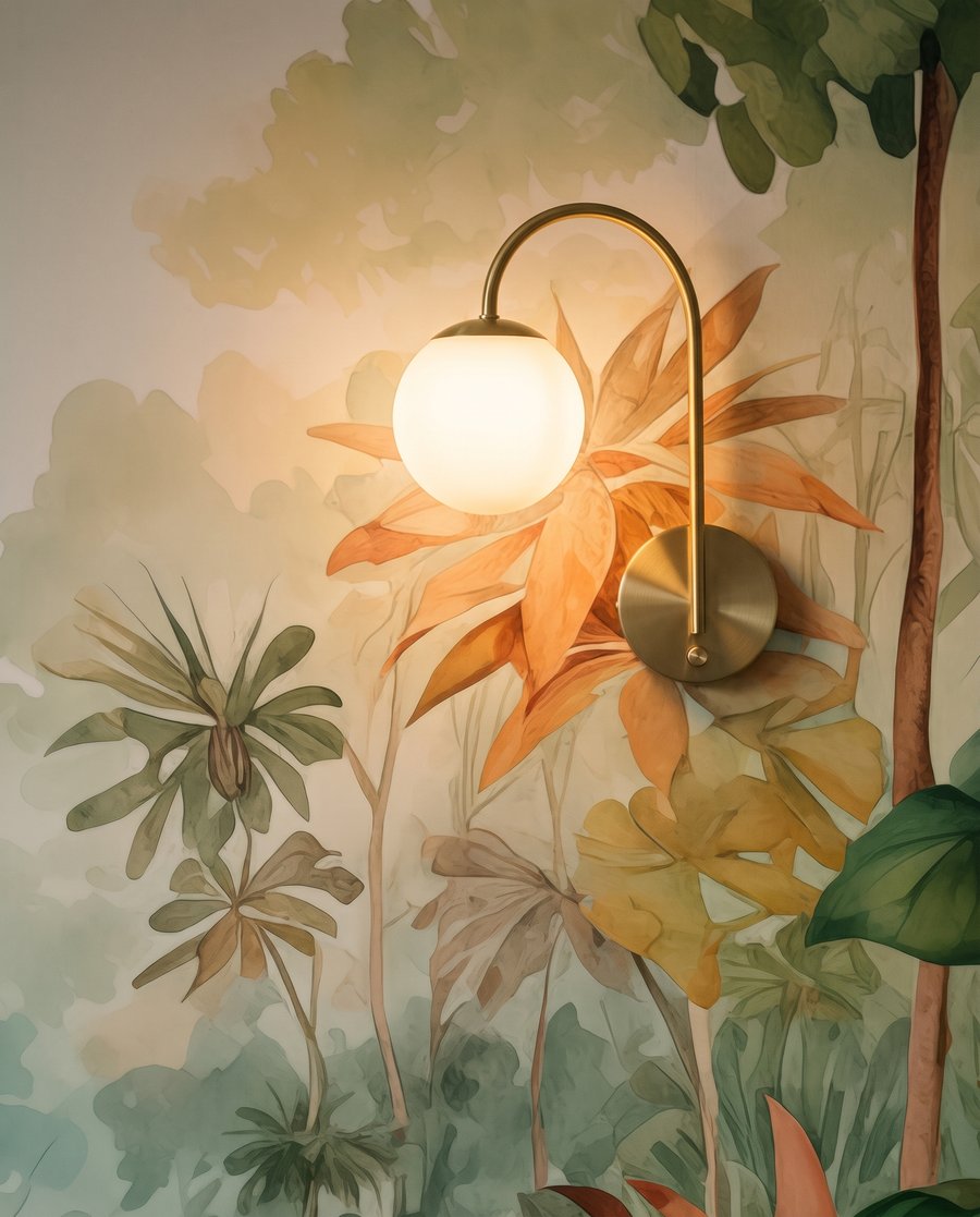 Luz no bosque — detalhe
