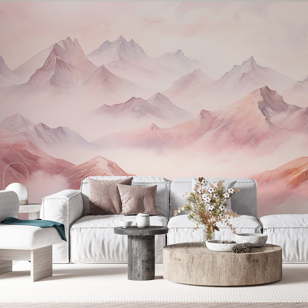 Picos cor-de-rosa em nuvens — interior 4