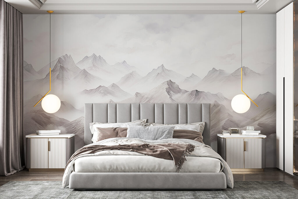 Picos cor-de-rosa em nuvens — interior 2