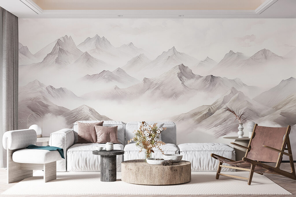 Picos cor-de-rosa em nuvens — interior 3