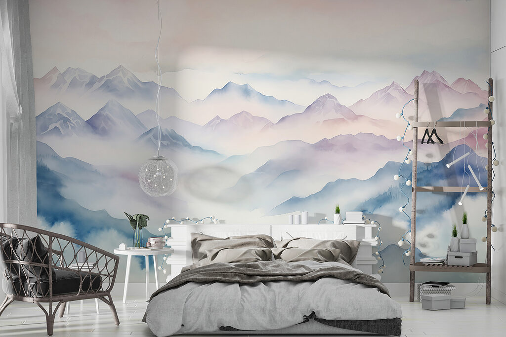 Montanhas azuis a desvanecer — interior 1