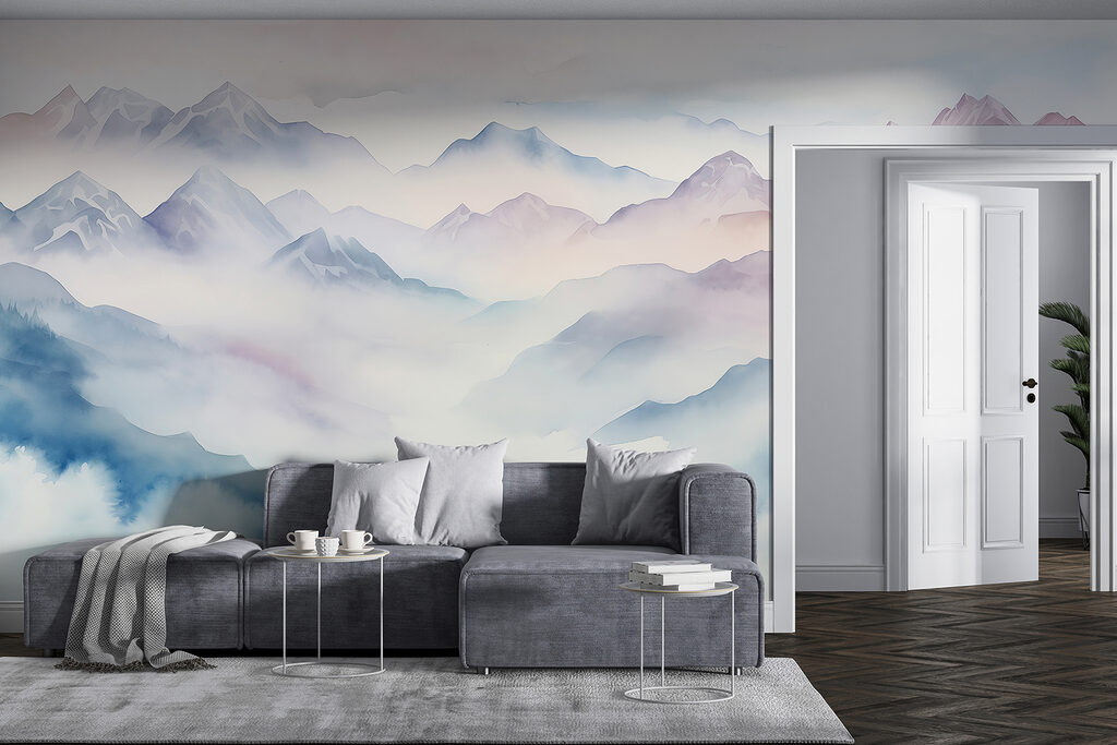 Montanhas azuis a desvanecer — interior 2