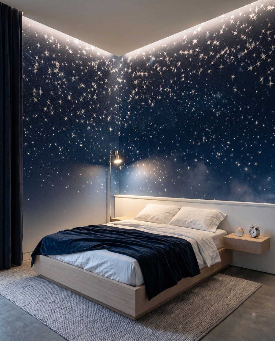 Chuva de estrelas — interior 1