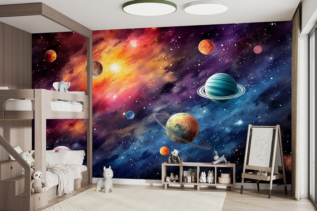 Planetas entre nuvens — interior 2