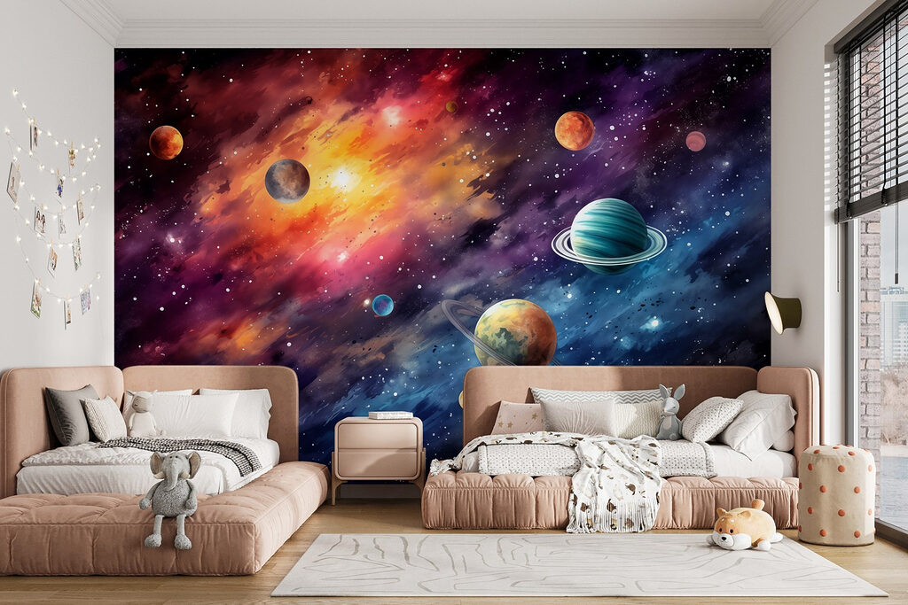 Planetas entre nuvens — interior 3