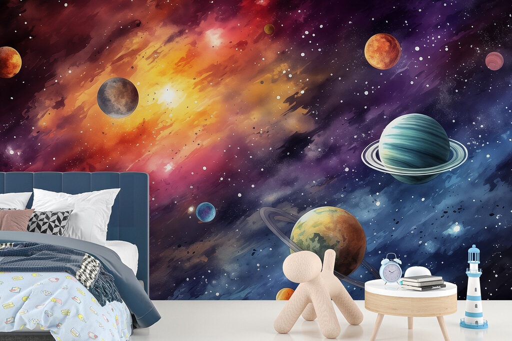Planetas entre nuvens — interior 4