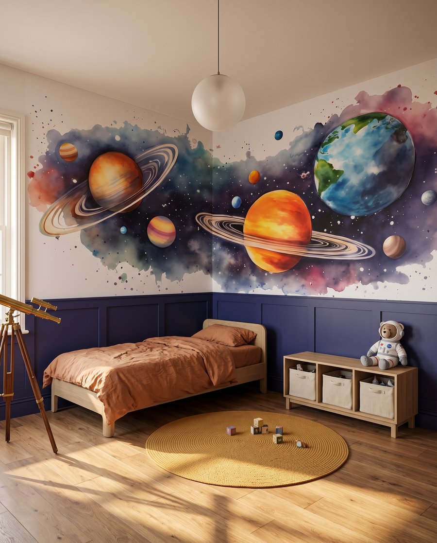 Planetas com anéis — interior 4