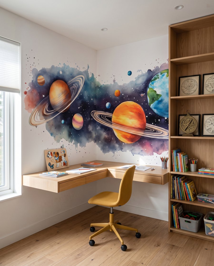 Planetas com anéis — interior 5