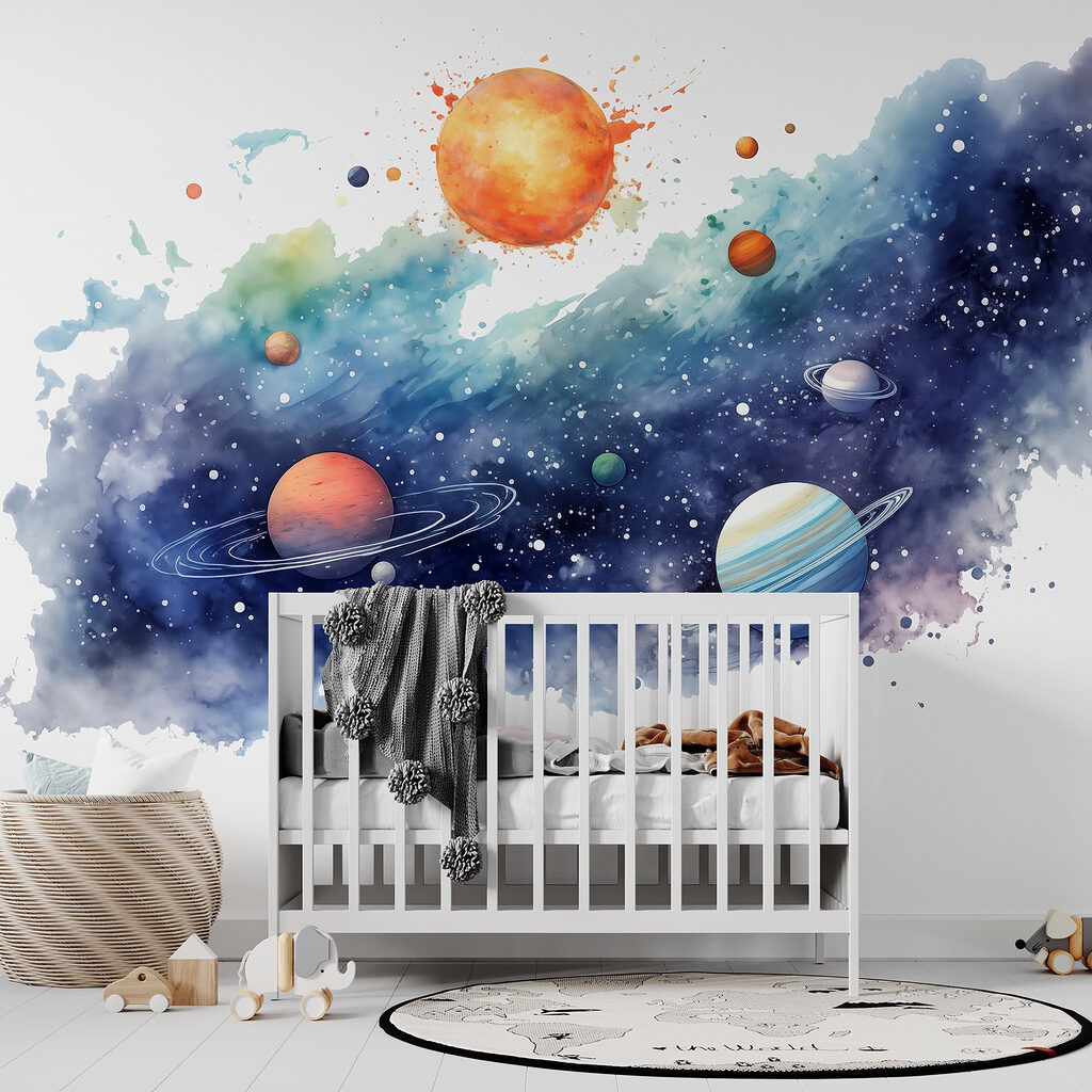 Sol sobre estrelas pintadas — interior 4