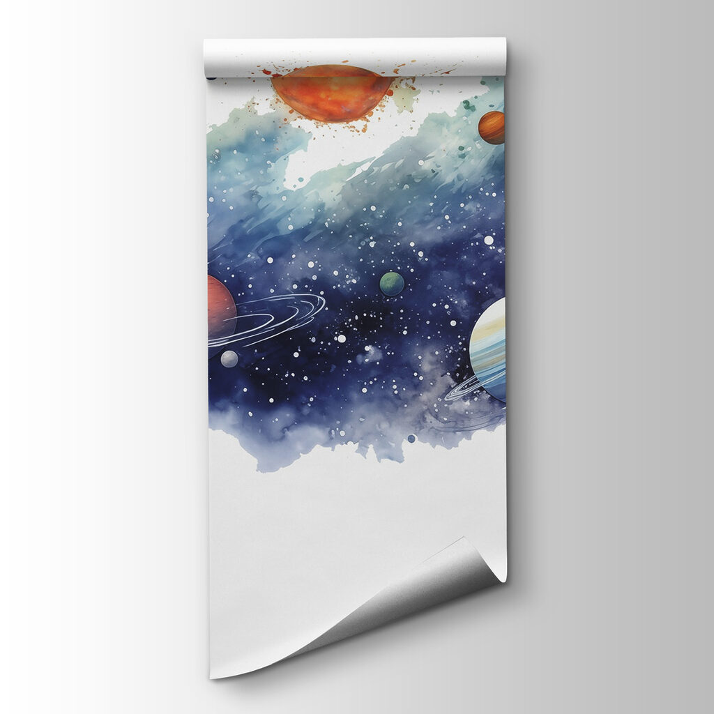 Sol sobre estrelas pintadas — vista do produto