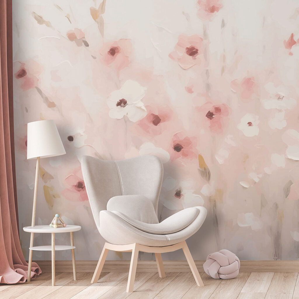Prado de flores rosa — interior 2