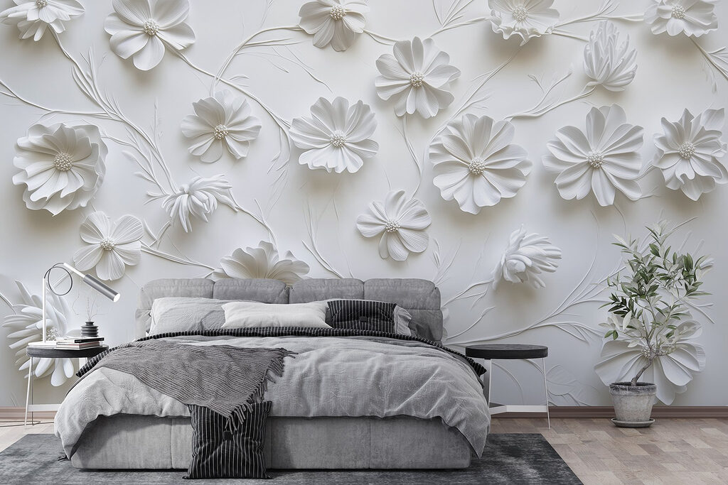 Espaço aberto entre flores — interior 2