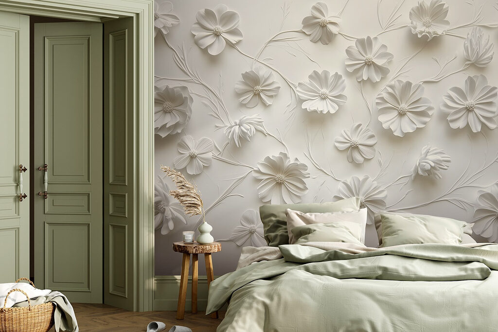 Espaço aberto entre flores — interior 3