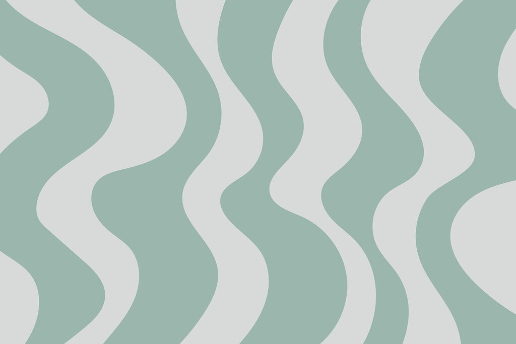 Ritmo vertical em menta — design completo