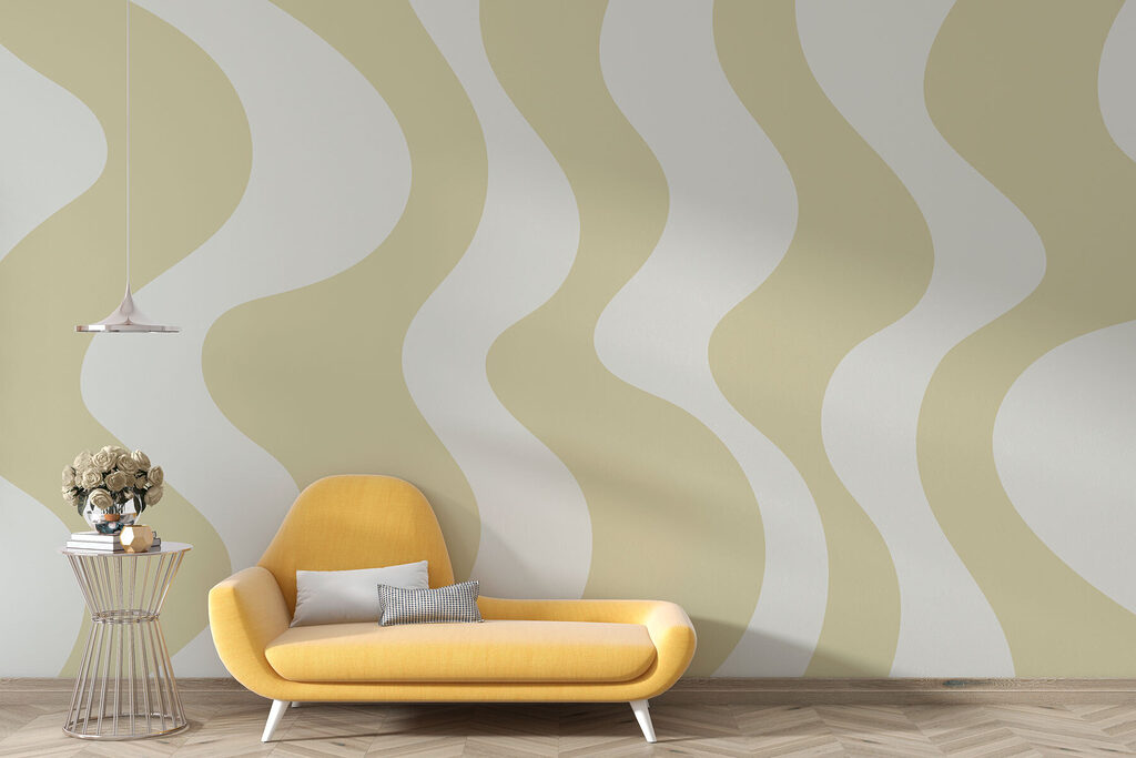 Ritmo vertical em menta — interior 2