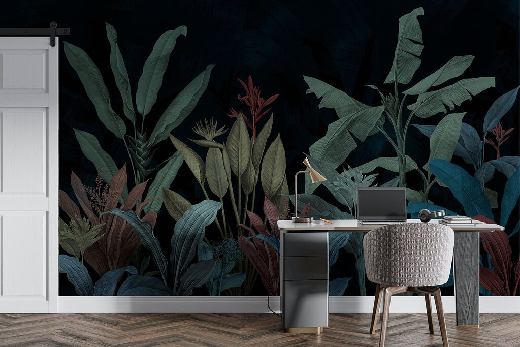 Plantas e flores tropicais — interior 1