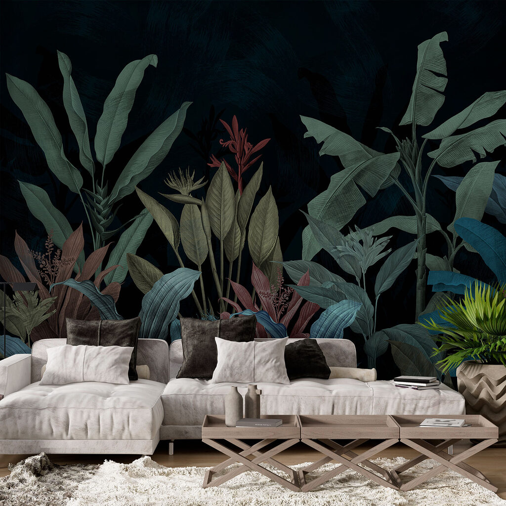 Plantas e flores tropicais — interior 2