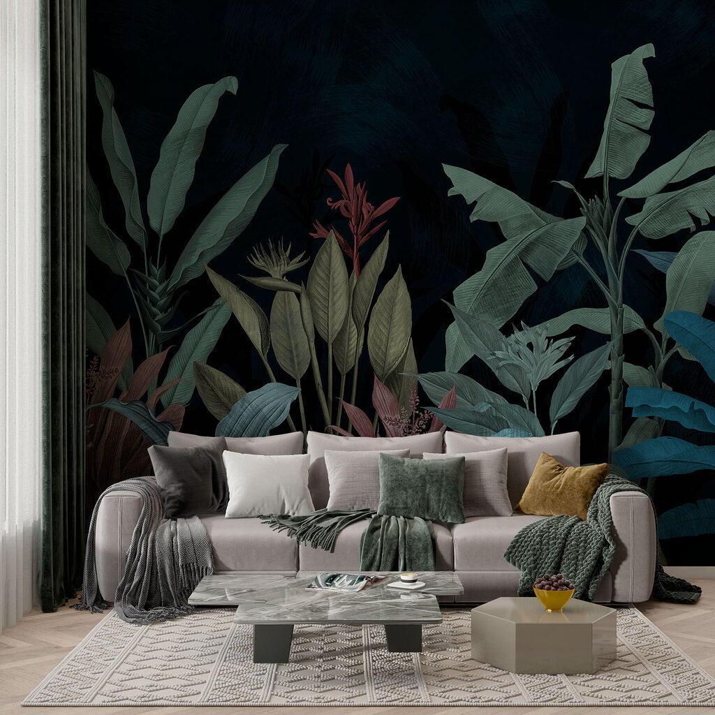 Plantas e flores tropicais — interior 4