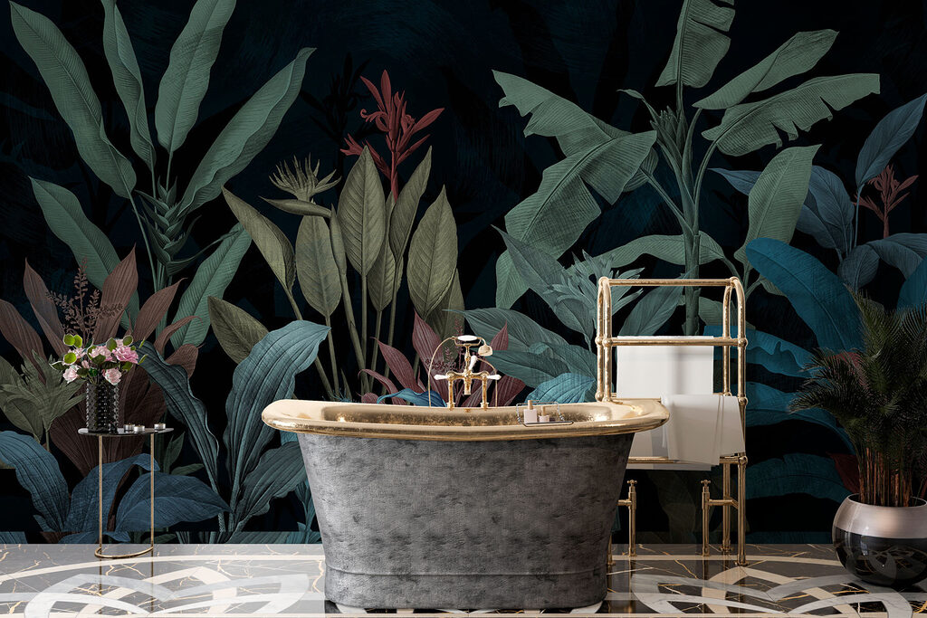 Plantas e flores tropicais — interior 5