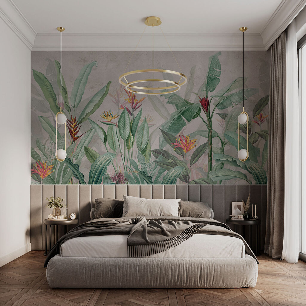 Plantas e flores tropicais — interior 1