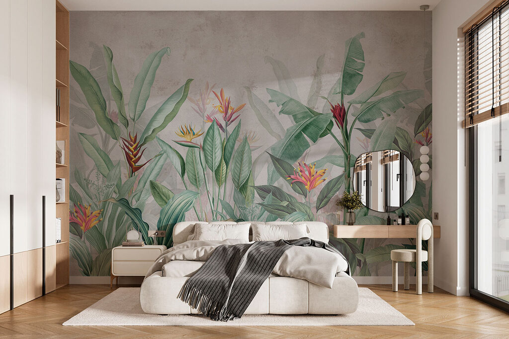 Plantas e flores tropicais — interior 2
