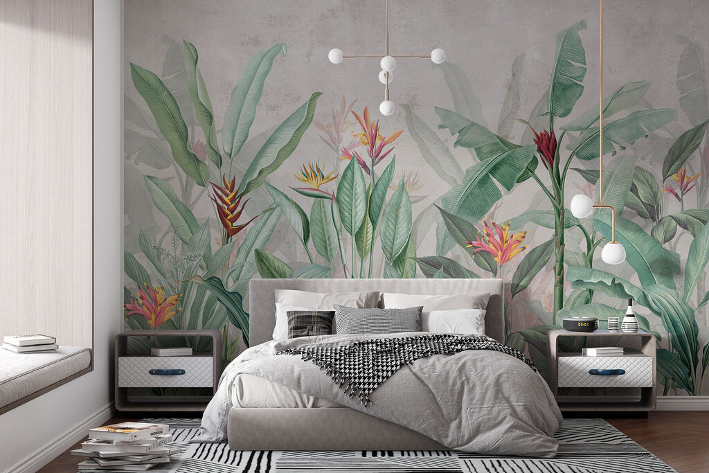 Plantas e flores tropicais — interior 3