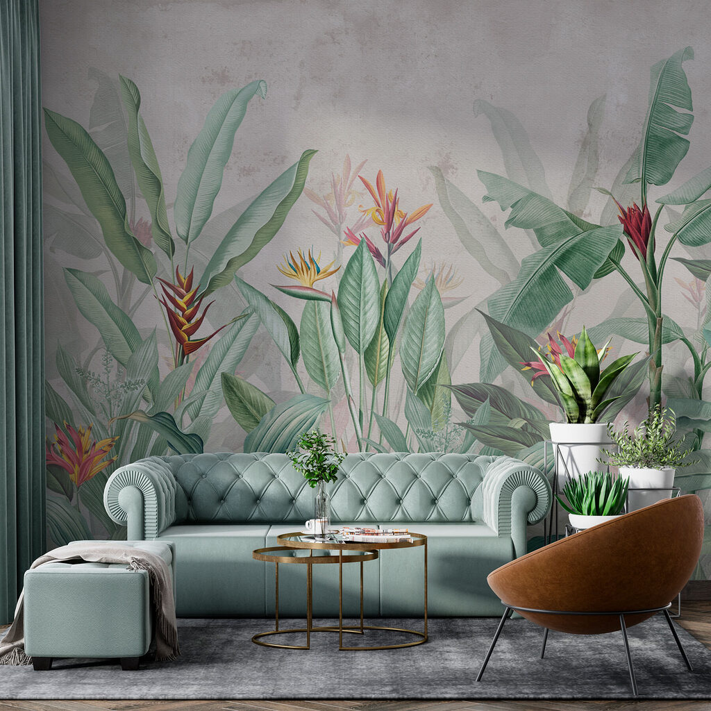 Plantas e flores tropicais — interior 4