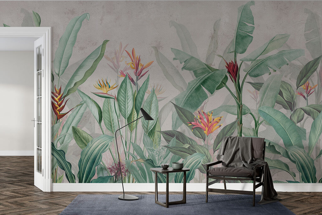 Plantas e flores tropicais — interior 5