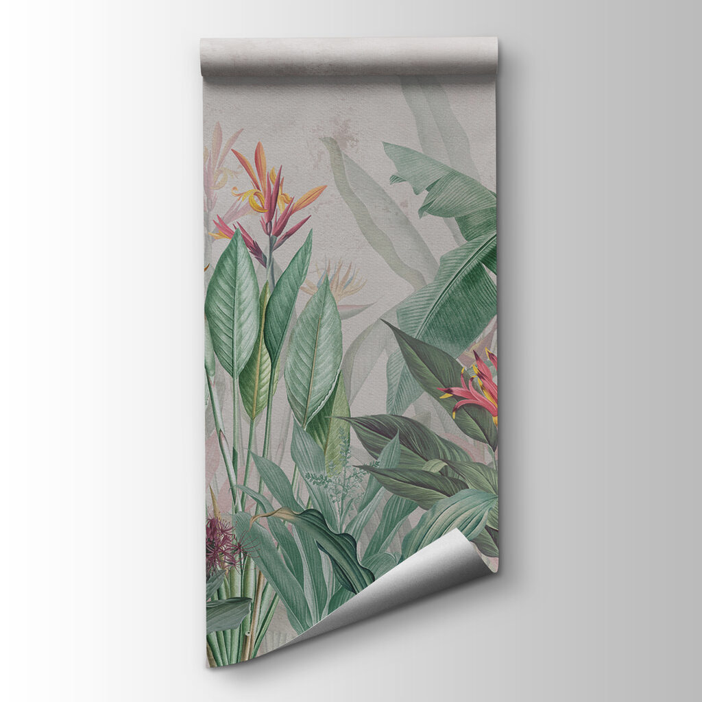 Plantas e flores tropicais — vista do produto