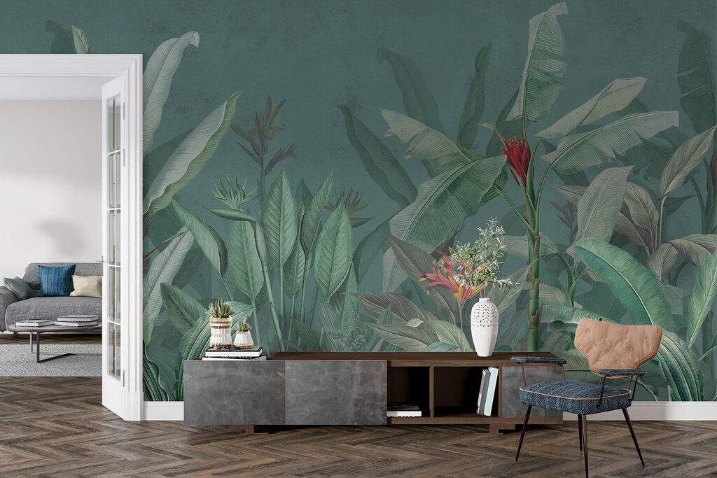 Plantas e flores tropicais — interior 2