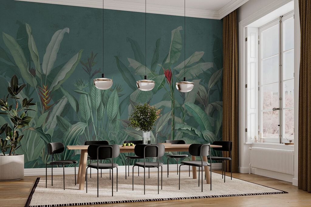 Plantas e flores tropicais — interior 4